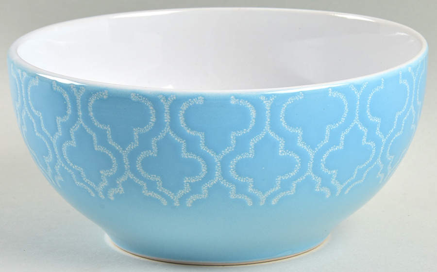 Quatre Blue Soup/Cereal Bowl by American Atelier-1