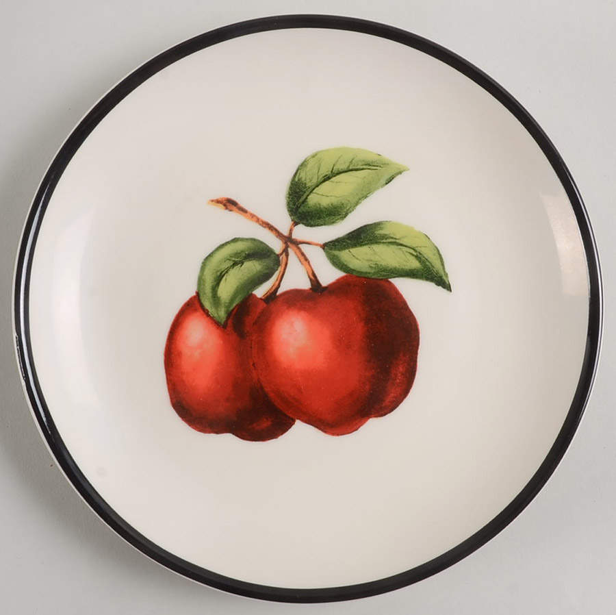 Winter Harvest Salad Plate by 222 Fifth (PTS)-1