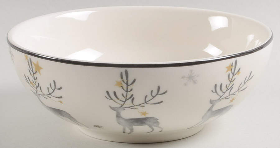 Shimmer Wonderland Soup/Cereal Bowl by 222 Fifth (PTS)-1
