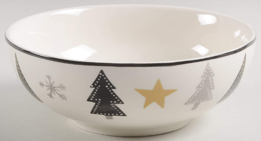 Shimmer Wonderland Soup/Cereal Bowl by 222 Fifth (PTS)-1