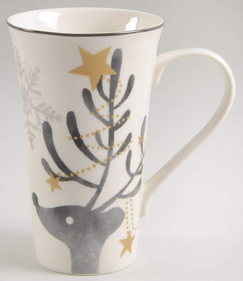 Shimmer Wonderland Latte Mug by 222 Fifth (PTS)-1