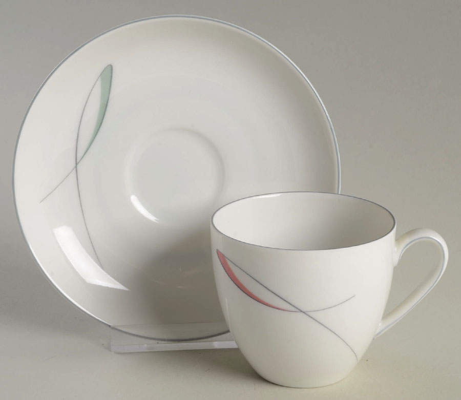 ARZ307 Flat Cup & Saucer Set by Arzberg-1