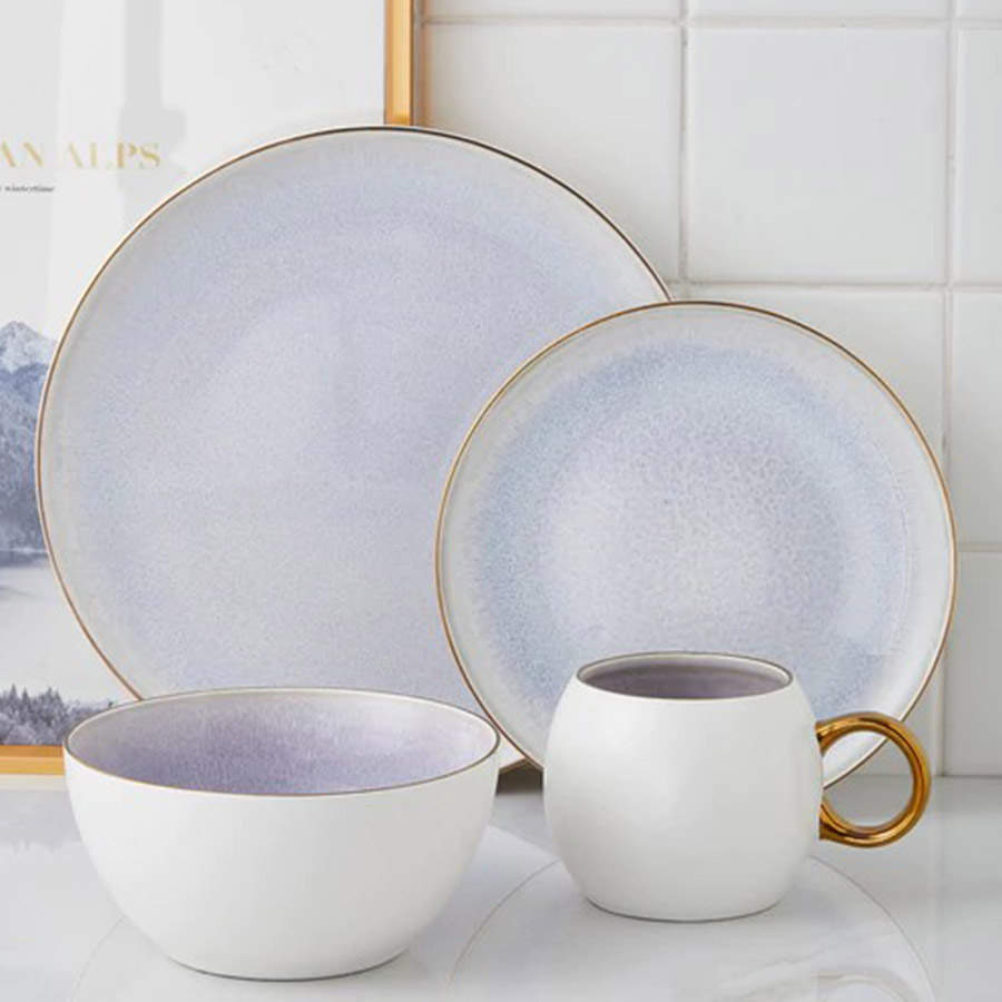 Josephine Lavender Dinner Plate by Stone Lain-1