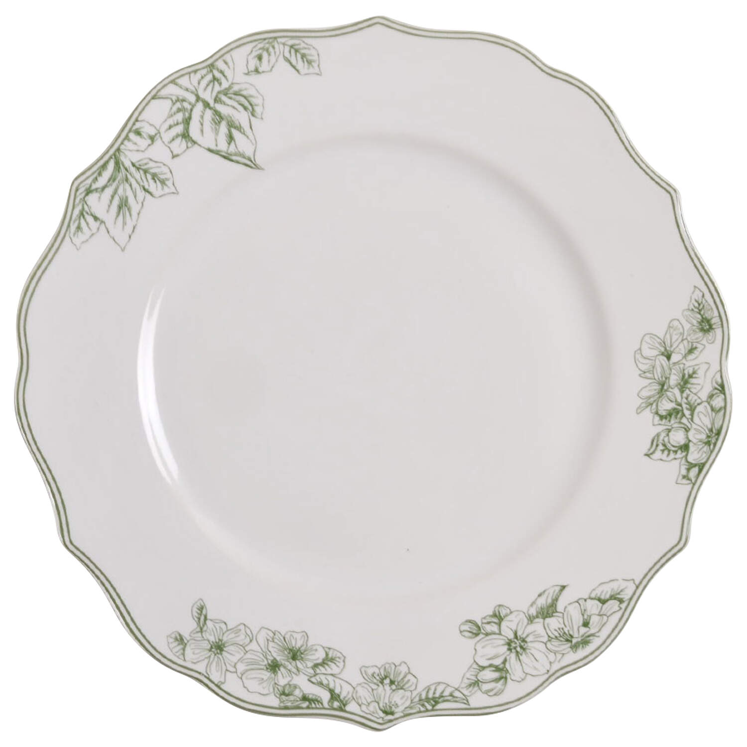 Hudson Valley Green Dinner Plate by 222 Fifth (PTS)-1
