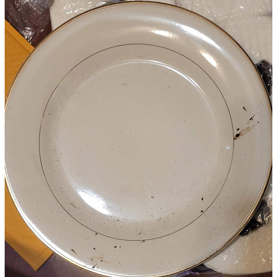 Golden Heirloom Dinner Plate by Acsons-1