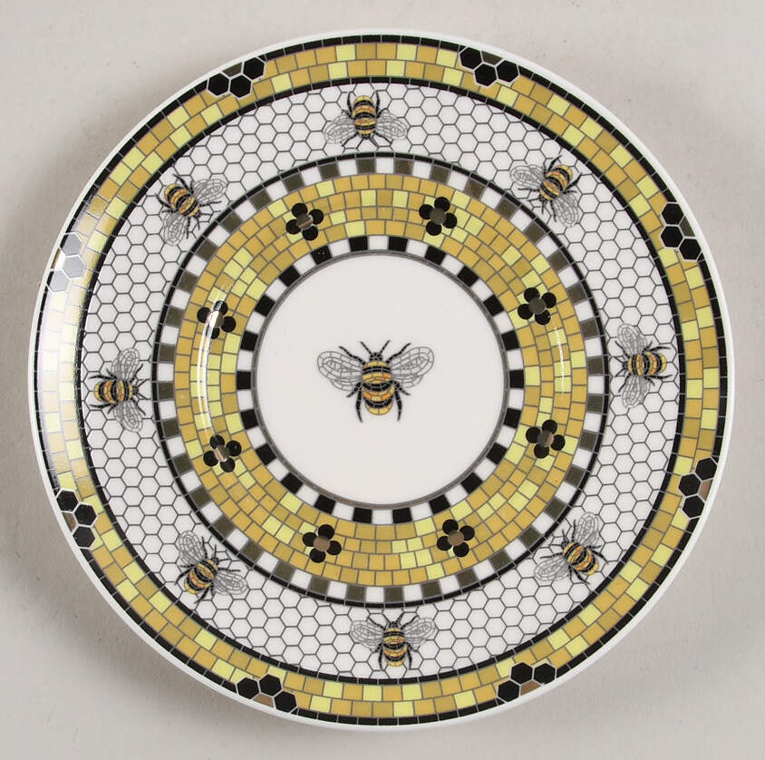 Bistro Garden Saucer for Espresso Cup by Anthropologie-1