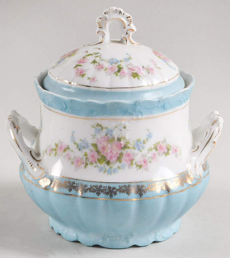 AUS560 Sugar Bowl & Lid by Austria-1