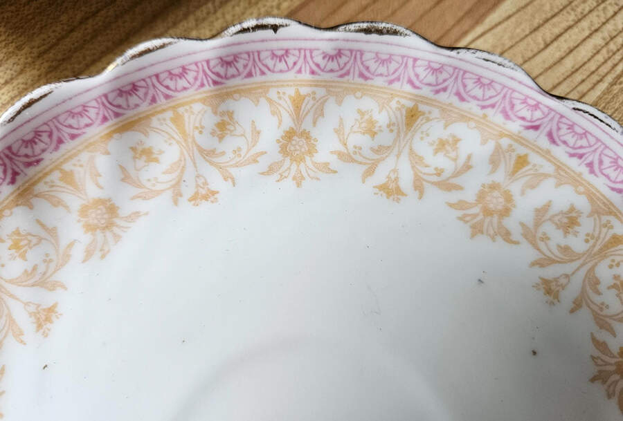 AYN318 Saucer by John  Aynsley & Sons-1
