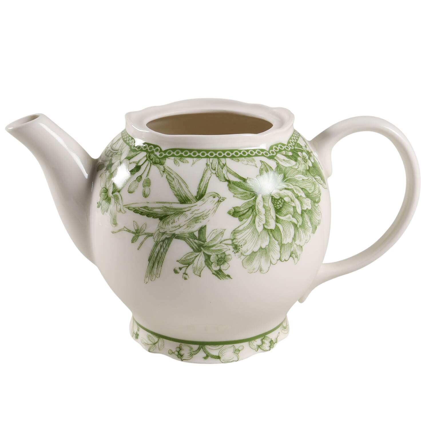 Adelaide Moss Green Teapot No Lid by 222 Fifth (PTS)-1