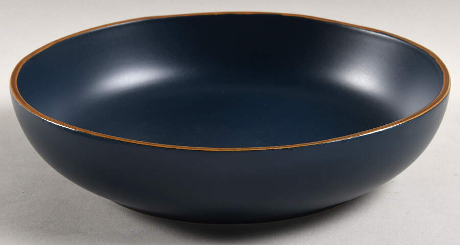 Brasa Blue 8" Individual Pasta Bowl by Stone Lain-1
