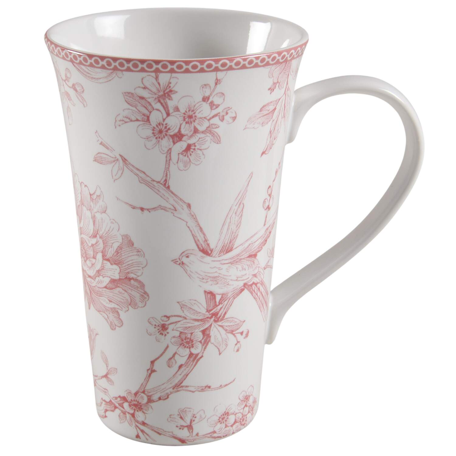 Adelaide Blush Latte Mug by 222 Fifth (PTS)-1