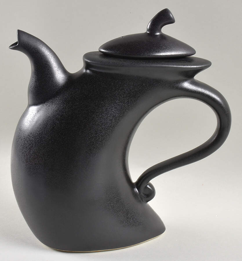 Dancing & Struttin-Various Colors Coffee Pot & Lid by Michael Lambert Studio-1