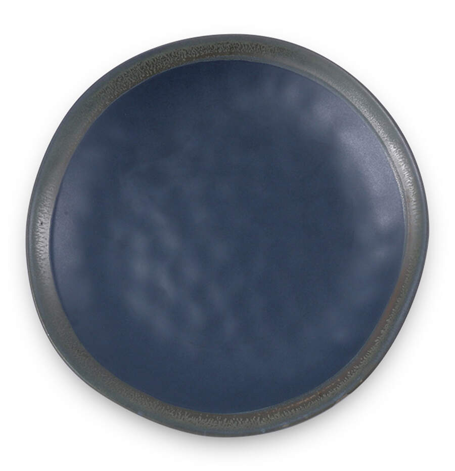 Serafina Blue Salad Plate by Stone Lain-1