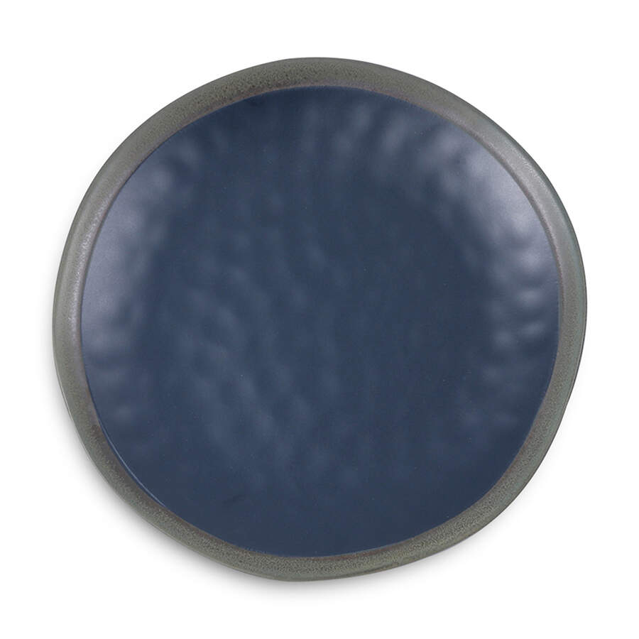 Serafina Blue Dinner Plate by Stone Lain-1