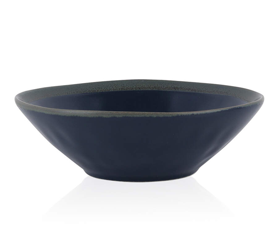 Serafina Blue Coupe Cereal Bowl by Stone Lain-1