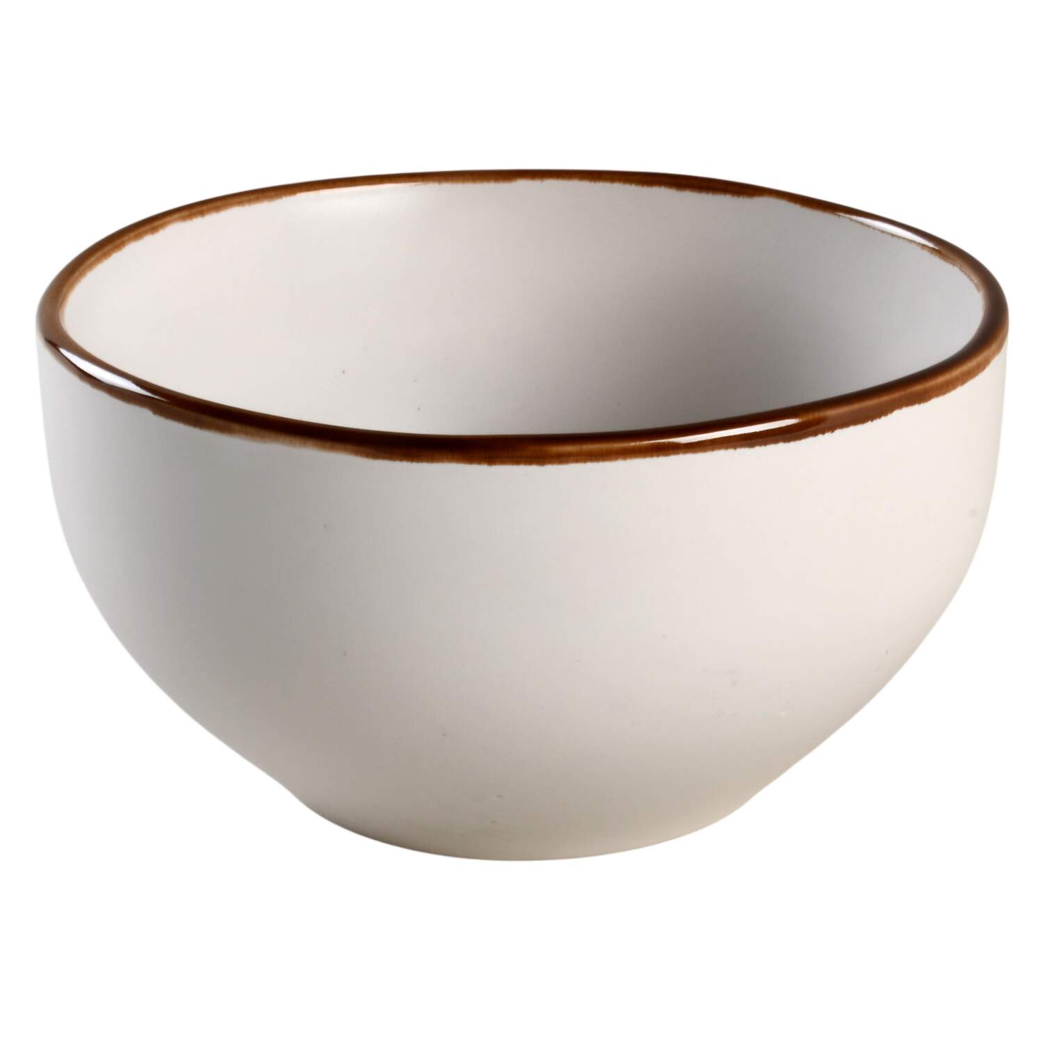 Brasa White Coupe Cereal Bowl by Stone Lain-1