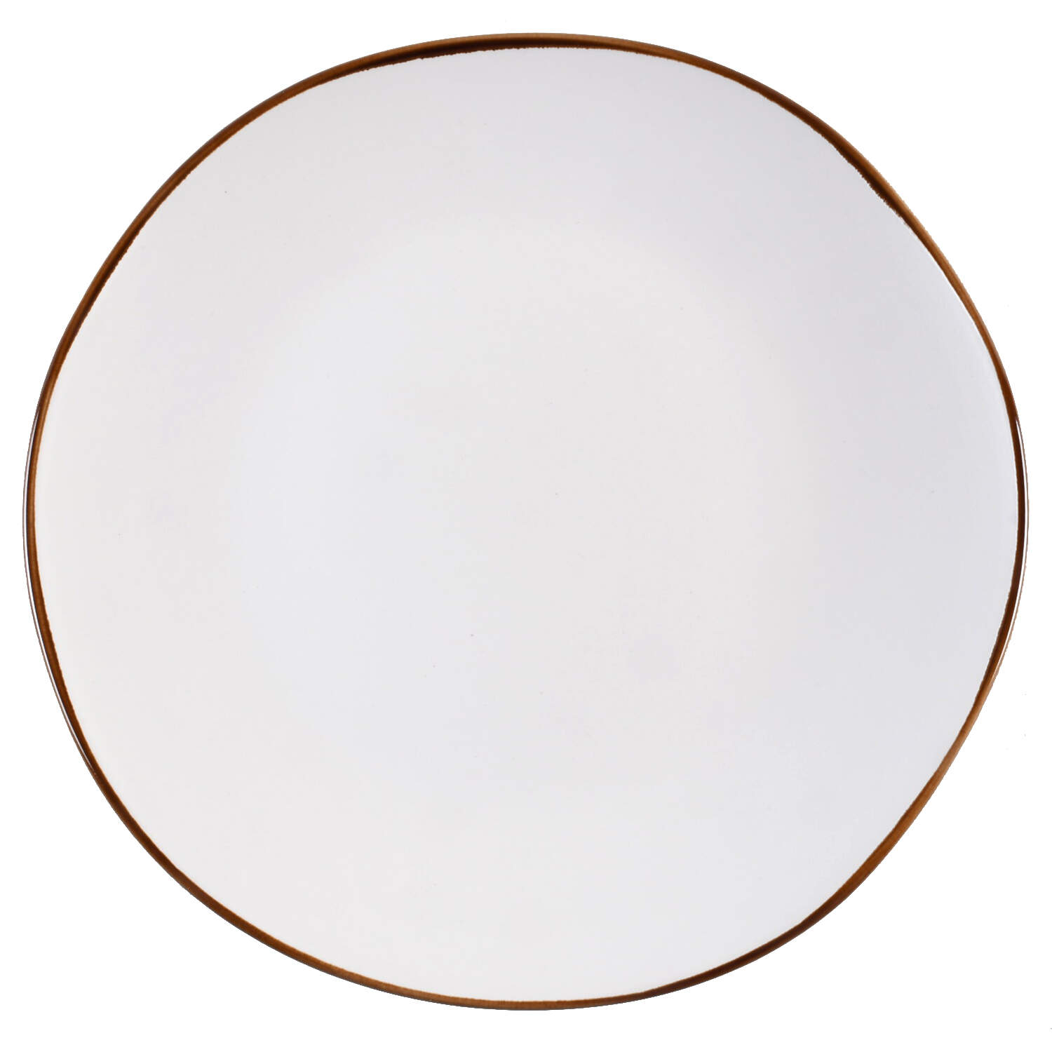 Brasa White Dinner Plate by Stone Lain-1