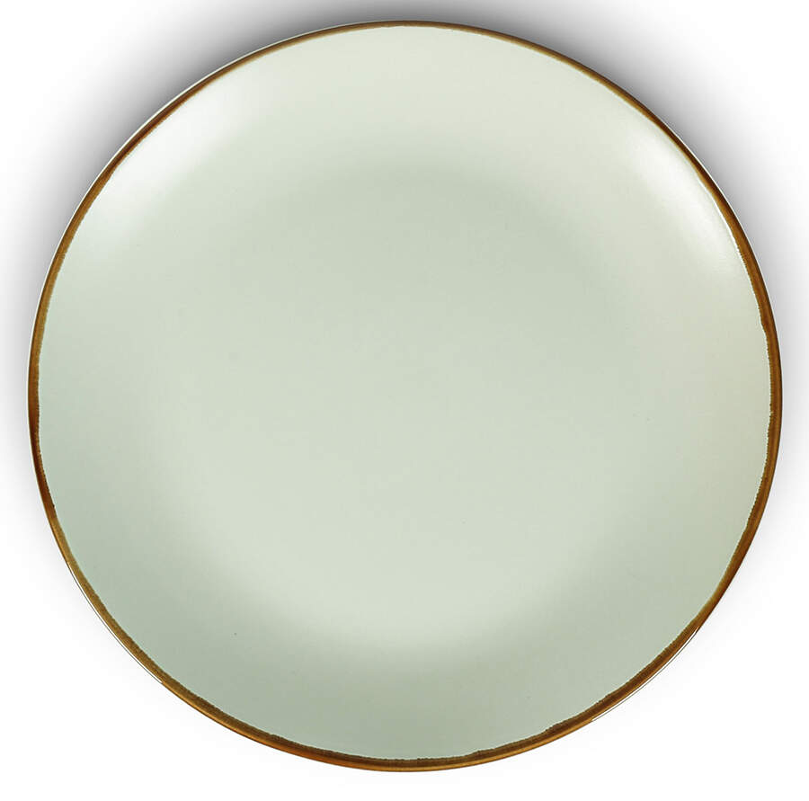 Brasa Light Green Dinner Plate by Stone Lain-1