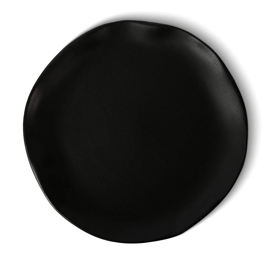 Atik Black Speckled Dinner Plate by Stone Lain-1