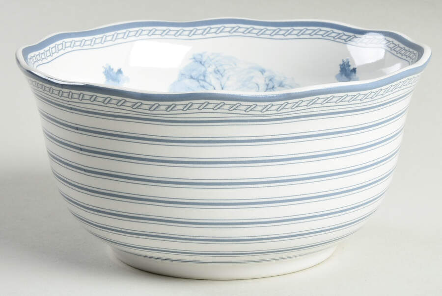 Scenic Toile Soup/Cereal Bowl by 222 Fifth (PTS)-1
