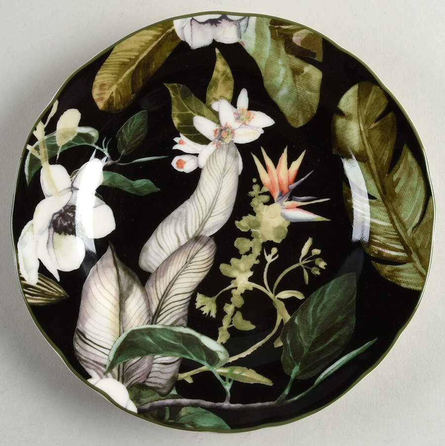 Borneo Salad Plate by 222 Fifth (PTS)-1