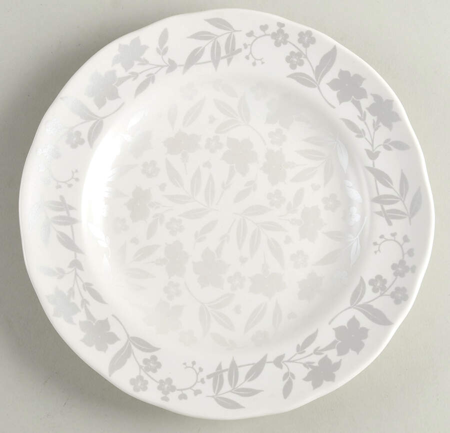 Refresh Floral Salad Plate by 222 Fifth (PTS)-1