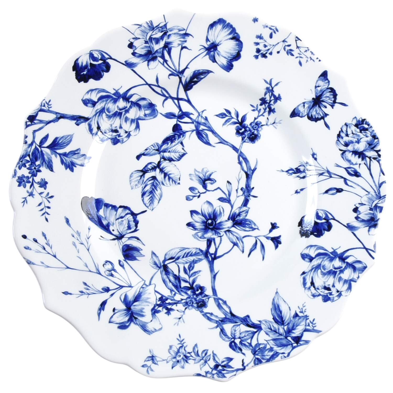 Cassian Embossed Toile Salad Plate by 222 Fifth (PTS)-1