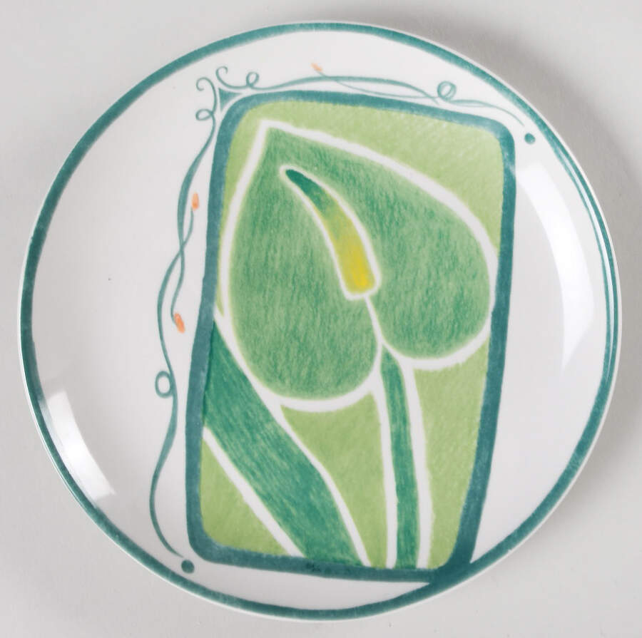 Dolce Fiori Salad Plate by 222 Fifth (PTS)-1