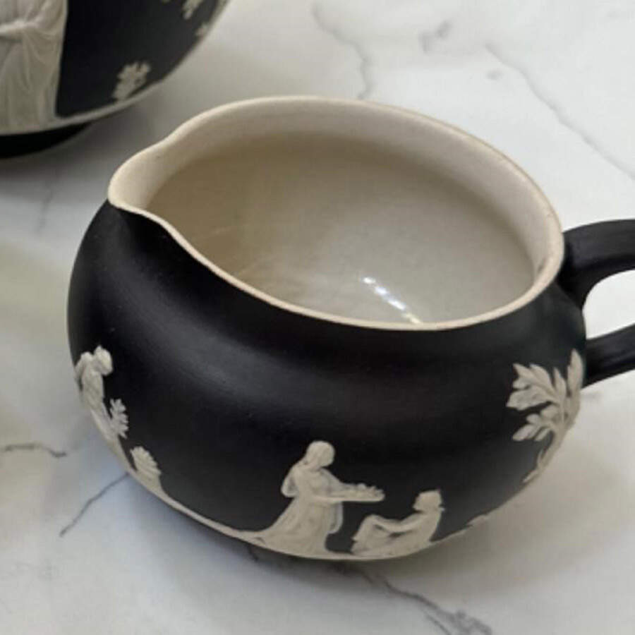 Jasper-Black Creamer by Adams China-1