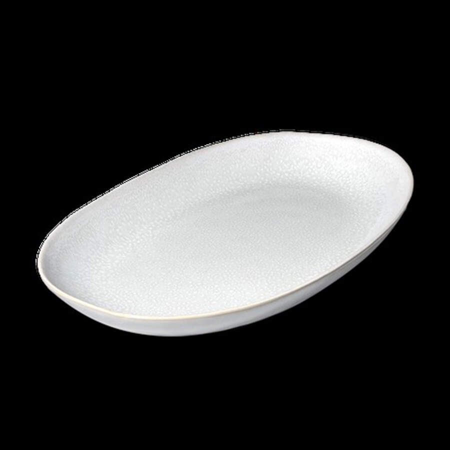 Lily Valley 11" Oval Tray by Carmel Ceramica-1