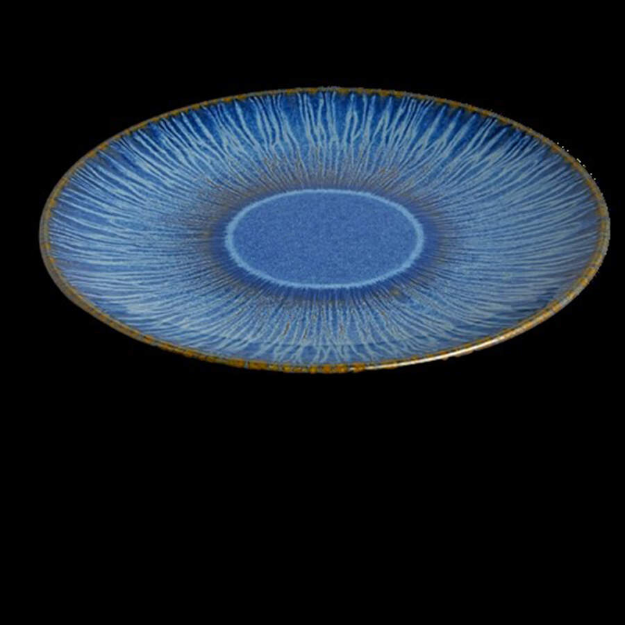 Stillwater Azul Appetizer Plate by Carmel Ceramica-1