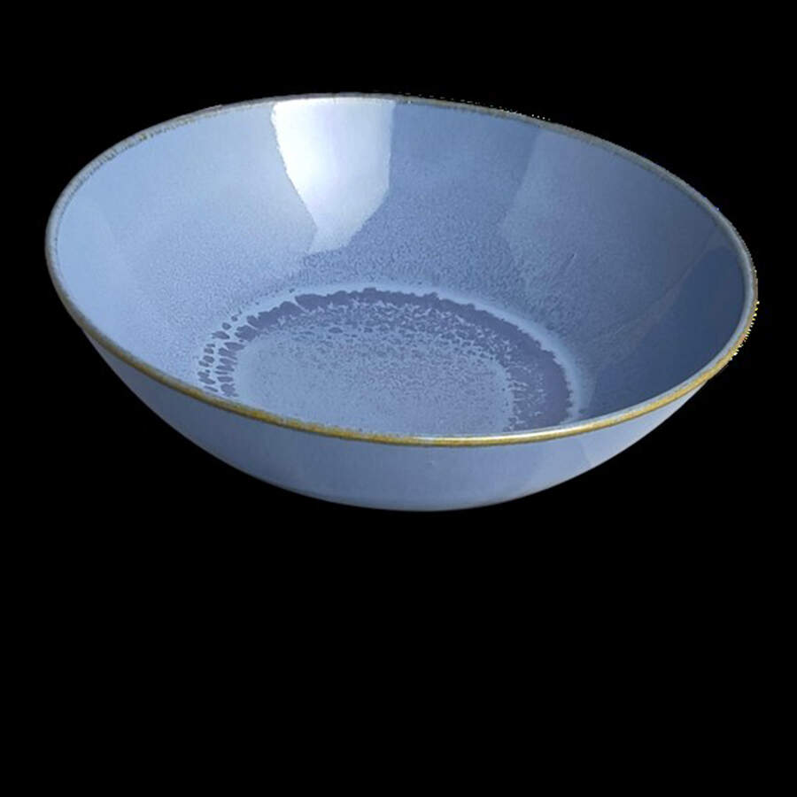 Rhapsody Blue 6" Fruit Bowl by Carmel Ceramica-1