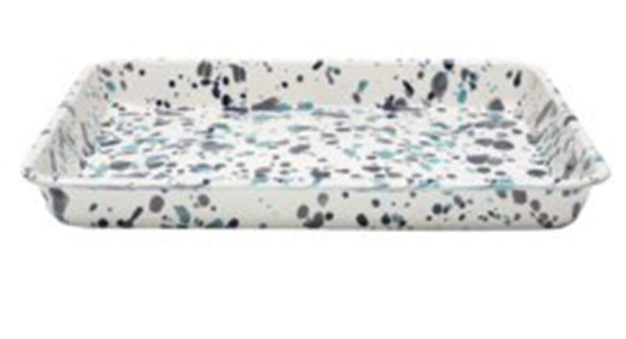 Catalina Rectangular Tray 11" by Crow Canyon Home-1