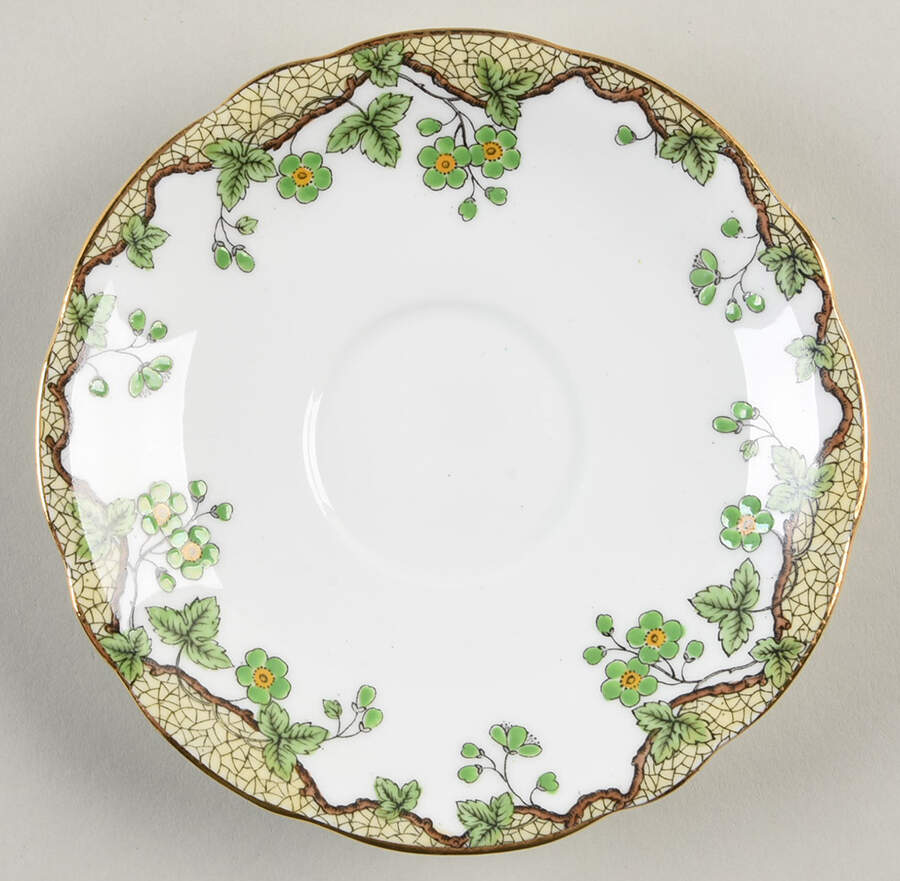 B1305 Saucer by John  Aynsley & Sons-1