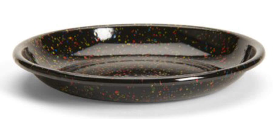 Rainbow Falls Dinner Plate by Crow Canyon Home-1