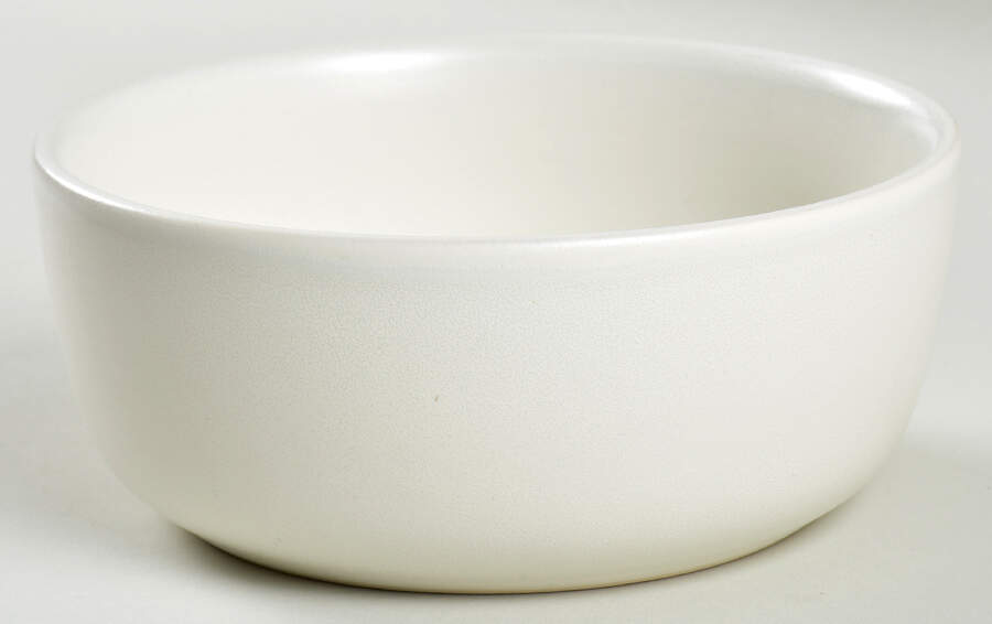 Matte White Soup/Cereal Bowl by AmorArc-1