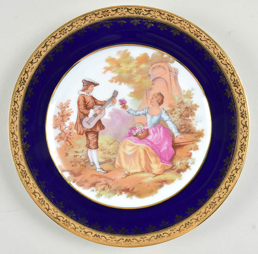 AP21 Luncheon Plate by Andre Prevot Limoges-1