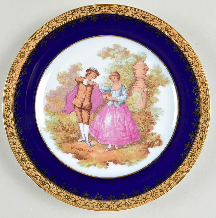 AP21 Luncheon Plate by Andre Prevot Limoges-1