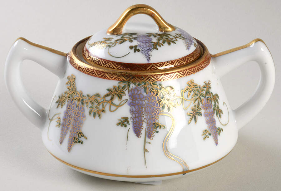 ASA17 Sugar Bowl & Lid by Asahi-1