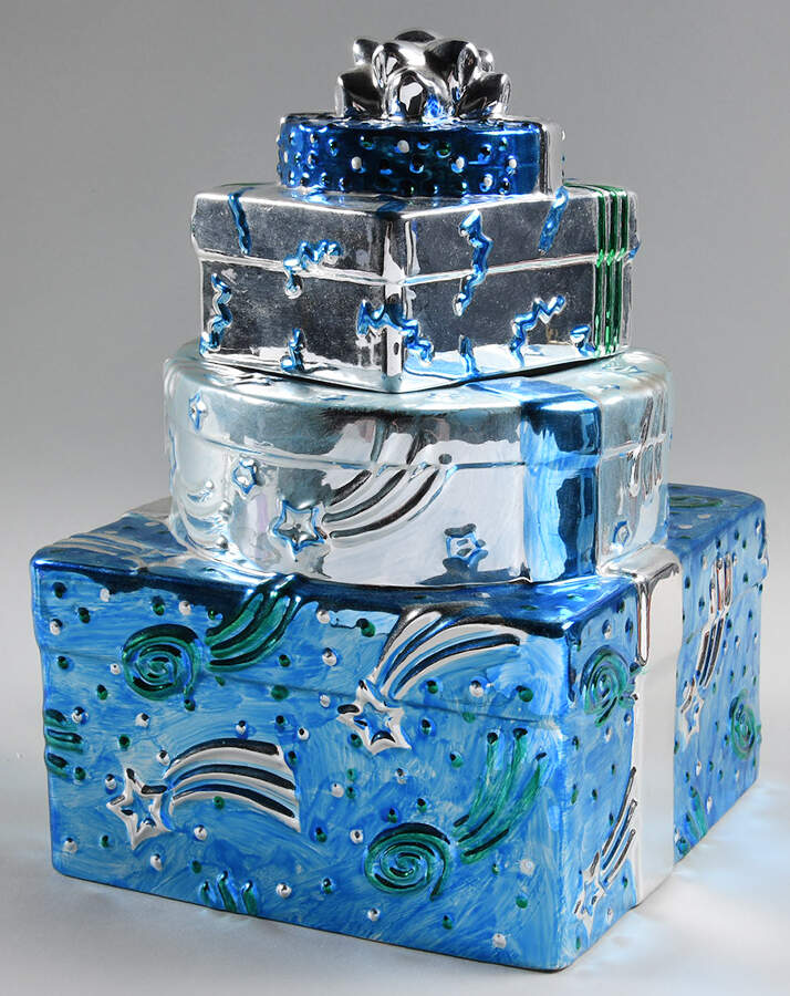Cookie Jars Figural Cookie Jar & Lid by Allure-1