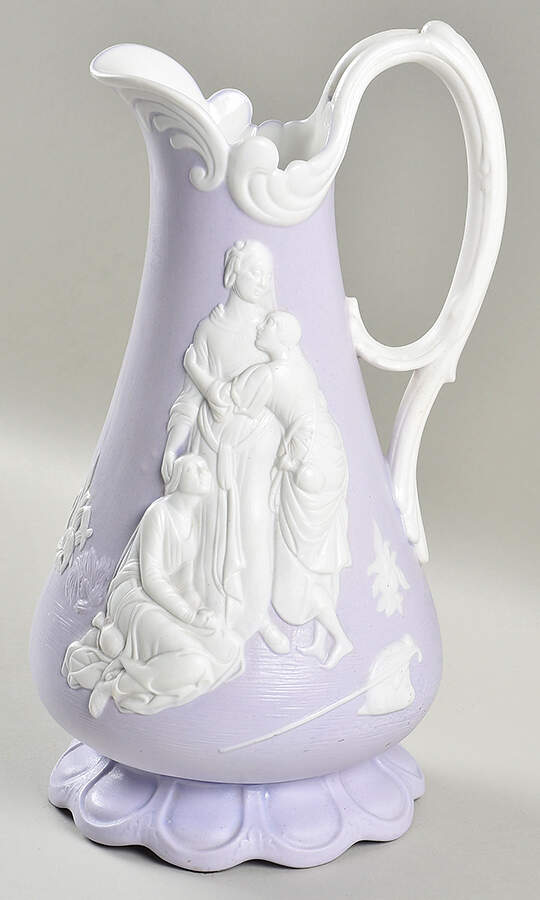 Naomi and Her Daughters-In-Law 40 Oz Jug by Samuel Alcock-1