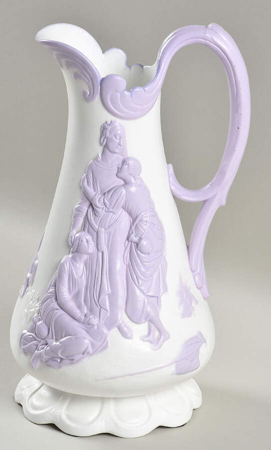 Naomi and Her Daughters-In-Law 36 Oz Jug by Samuel Alcock-1