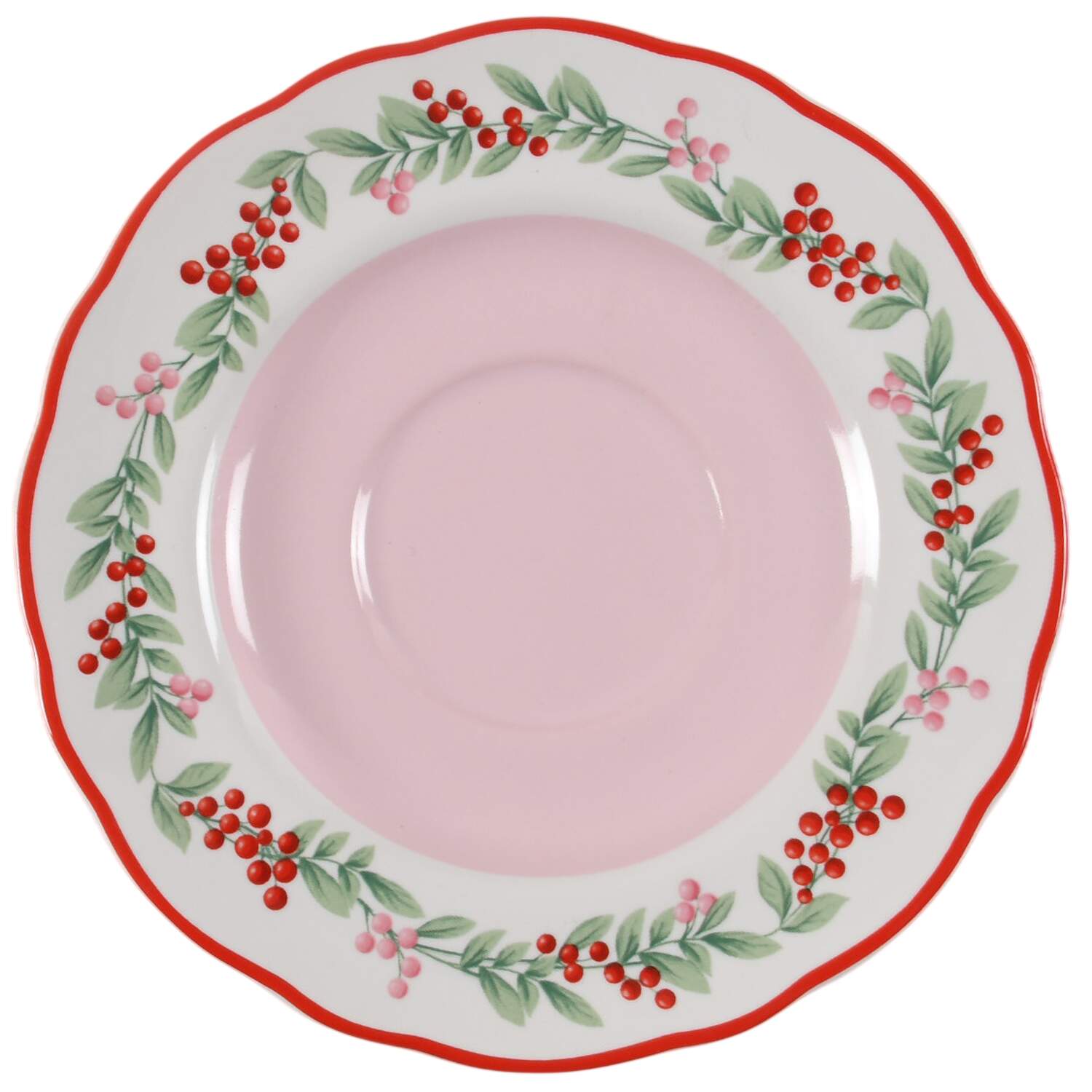 Pinkmas Saucer by 222 Fifth (PTS)-1