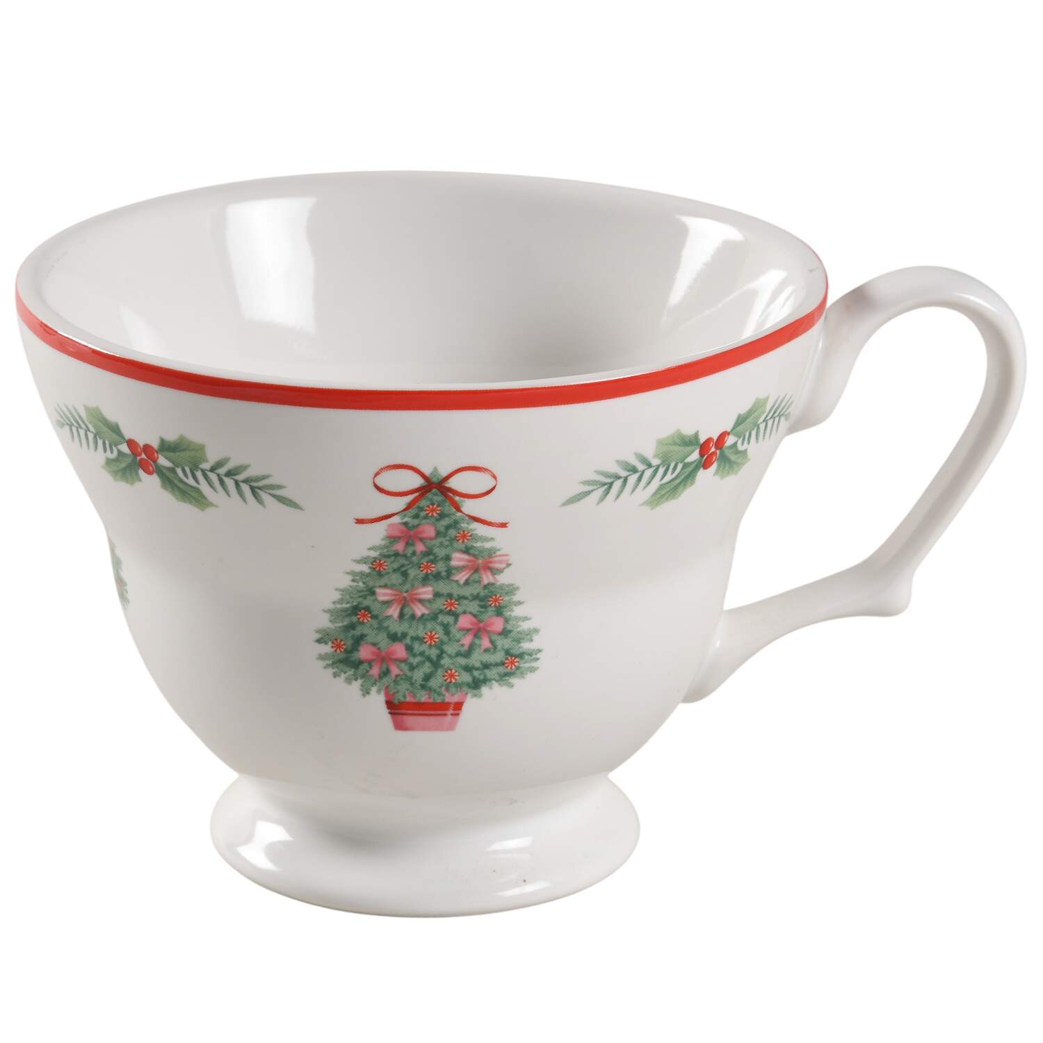 Pinkmas Footed Cup by 222 Fifth (PTS)-1