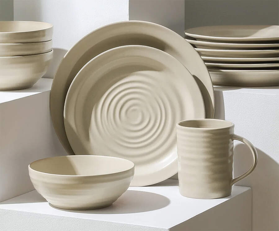 Orbit Dinner Plate by Stone Lain-1
