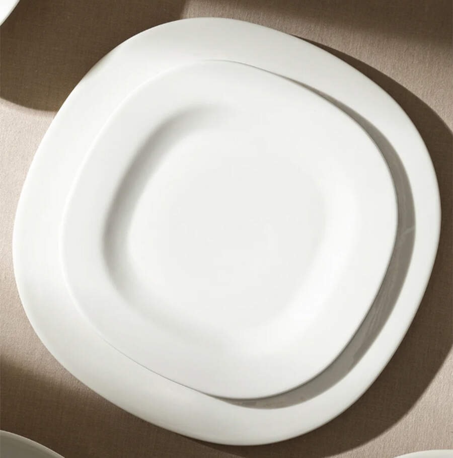 Quadro Dinner Plate by Stone Lain-1