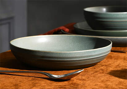 Elio 8" Individual Pasta Bowl by Stone Lain-1