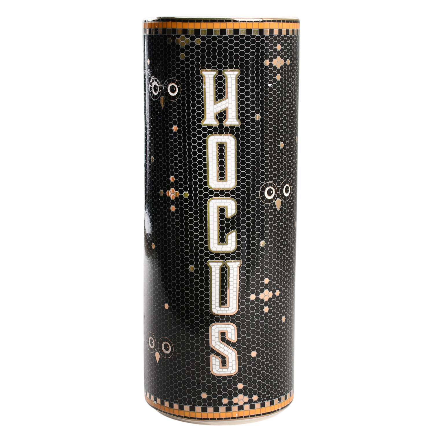 Bistro Tile Halloween Large Canister No Lid by Anthropologie-1