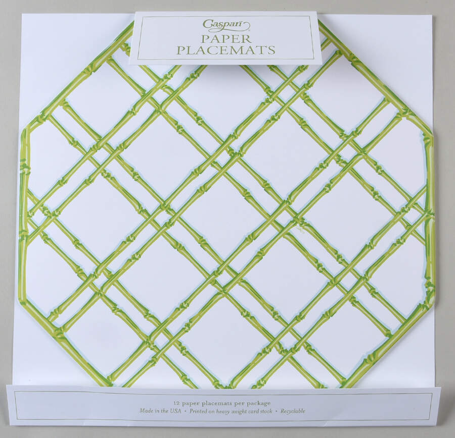 Table Decor Pad of 12  Paper Placemats by Caspari-1