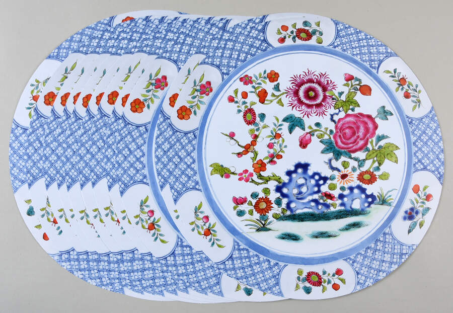 Table Decor Pad of 12  Paper Placemats by Caspari-1
